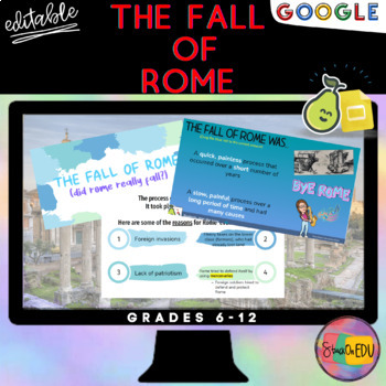 Preview of Fall of Rome PearDeck