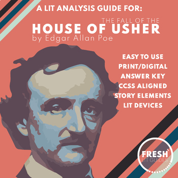 Preview of The Fall of the House Usher Lit Guide | Literary Analysis | Edgar Allan Poe