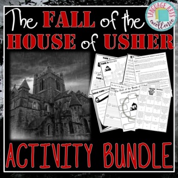 Preview of The Fall of the House of Usher Activity Bundle