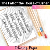 The Fall of the House of Usher Coloring Pages