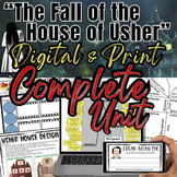 The Fall of the House of Usher Complete Unit - Digital & Print