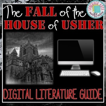 Preview of The Fall of the House of Usher Digital Literature Guide for Distance Learning