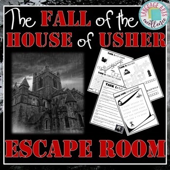 Preview of The Fall of the House of Usher Escape Room