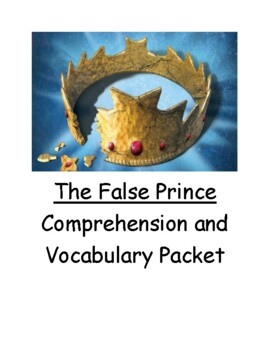 Preview of The False Prince Comprehension and Vocabulary Packet