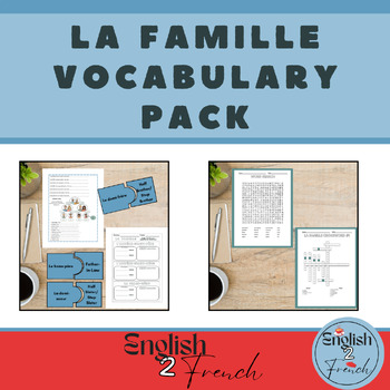 Preview of L'arbre généalogique:La Famille - Teaching Resource for A1-A2 Levels-en français