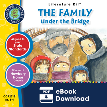 Preview of The Family Under the Bridge - Literature Kit Gr. 3-4