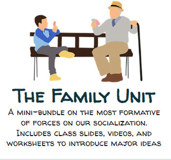 Preview of The Family Unit (Mini bundle w/ class slides, videos, and worksheets)
