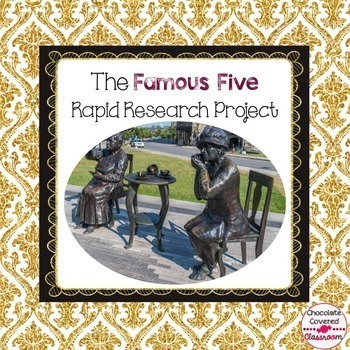 Preview of The Famous Five Women - Canadian History Research and Presentation Project