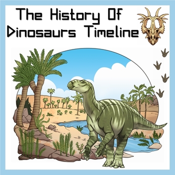 Preview of The History Of Dinosaurs Timeline