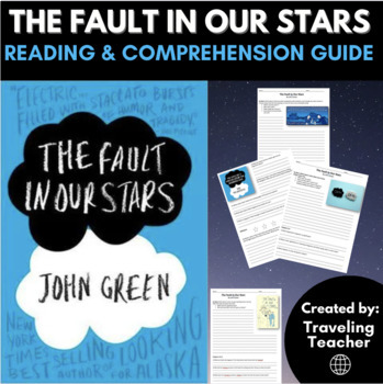Preview of The Fault In Our Stars Novel Study: Reading Guide and Comprehension Questions