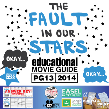 Preview of The Fault in Our Stars Movie Guide | Questions | Worksheet (PG13 - 2014)