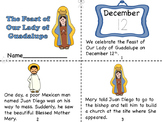 The Feast of Our Lady of Guadalupe Mini Book and Coloring Page