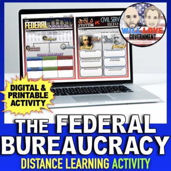 Preview of The Federal Bureaucracy | The Executive Branch | Digital Learning Activity