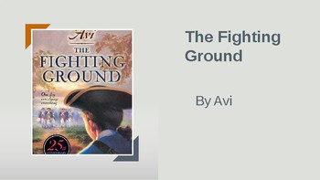 Preview of The Fighting Ground by Avi Read Aloud Vocabulary and Discussion Questions