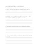 The Fighting Ground by Avi guided reading packet