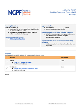 Ngpf Answer Key Taxes / Create a free teacher it may take a couple minutes to arrive, and we ...