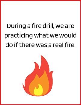 The Fire Drill | A Social Story by Teaching With Miss Bonham | TPT
