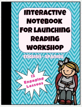 Preview of Interactive Notebook for Launching Reading Workshop gr. 2-5 {BILINGUAL}