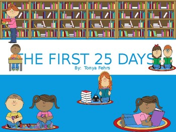Preview of The First 25 Days of Guided Reading