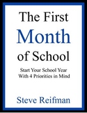 The First Month of School: Start Your School Year with 4 Priorities in Mind