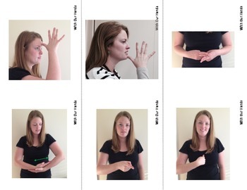 Preview of The First 48 Nouns (ASL) Sign Language Vocabulary Cards for Beginners