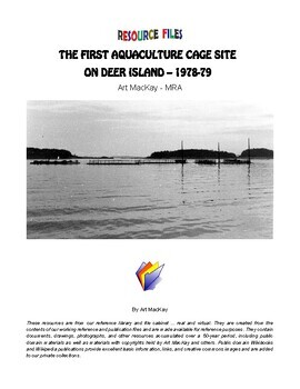 Preview of The First Aquaculture Site at Deer Island, NB 1978-79 - RESOURCE FILE