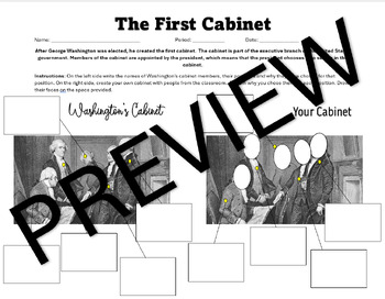 Preview of The First Cabinet of the United States
