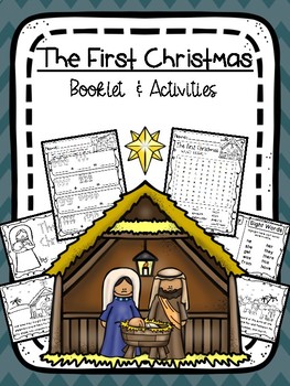 Preview of The First Christmas - Booklet & Activities - Low Prep!