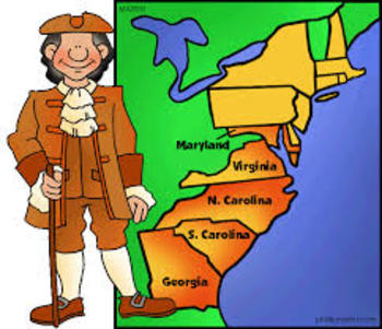 Preview of The First Colonists ~ What was daily life like in the early  Thirteen Colonies?