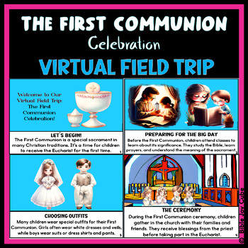 Preview of The First Communion Celebration Virtual Field Trip | First Communion