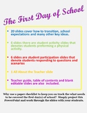Editable First Day of School PowerPoint – Rules, Procedure