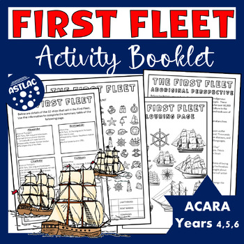 Preview of The First Fleet - Australian History - Activity Booklet
