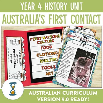 Preview of Australian Curriculum 8.4 and 9.0 Year 4 History Unit - First Contact