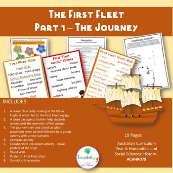 Preview of The First Fleet Part 1 - The Journey