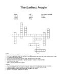 The First People Crossword