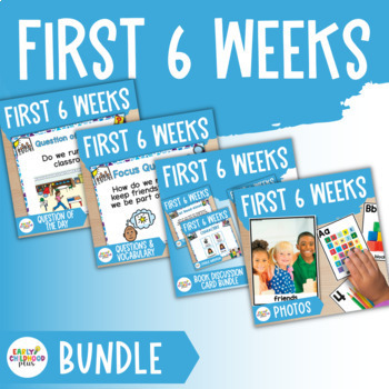 Preview of The First Six Weeks Study Bundle for The Creative Curriculum