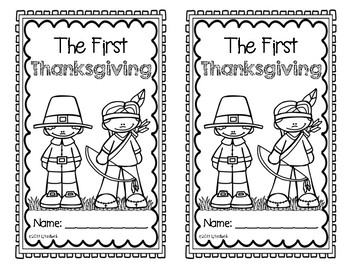 The First Thanksgiving By Kindergarten Inspiration By Lynn Back 