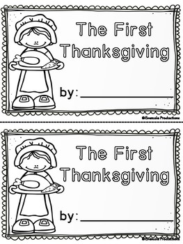 The First Thanksgiving - Booklet & Activities - Low Prep! | TpT