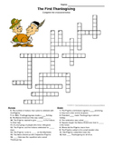 The First Thanksgiving Crossword Puzzle