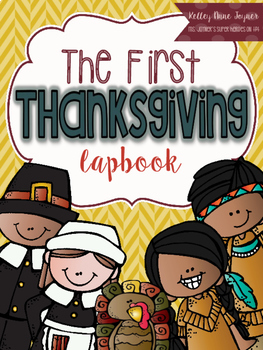Preview of The First Thanksgiving Lap Book