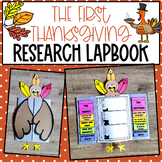 The First Thanksgiving Lapbook & Vocabulary [Research Proj