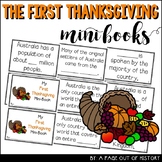 The First Thanksgiving Mini Books for Social Studies