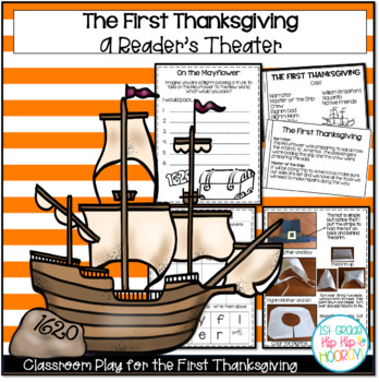 Preview of The First Thanksgiving Reader's Theater and Activities!