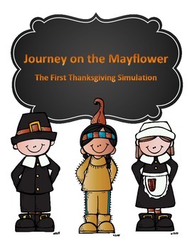 Preview of The First Thanksgiving Simulation: Journey on the Mayflower