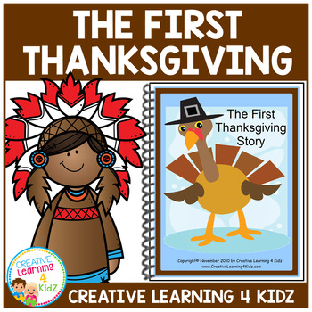 Preview of The First Thanksgiving Story Book