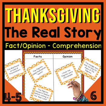 Preview of The First Thanksgiving - Thanksgiving Activities - Reading Comprehension