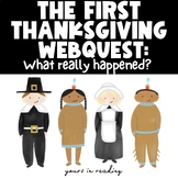 The First Thanksgiving Webquest: You are the Historian