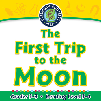 Preview of The First Trip to the Moon - NOTEBOOK Gr. 5-8