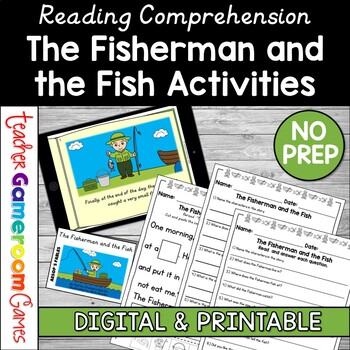 Preview of The Fisherman and the Fish Reading Comprehension