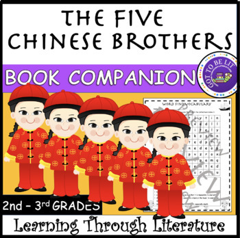 Preview of The Five Chinese Brothers Book Companion, Reading Activities & Lesson on China